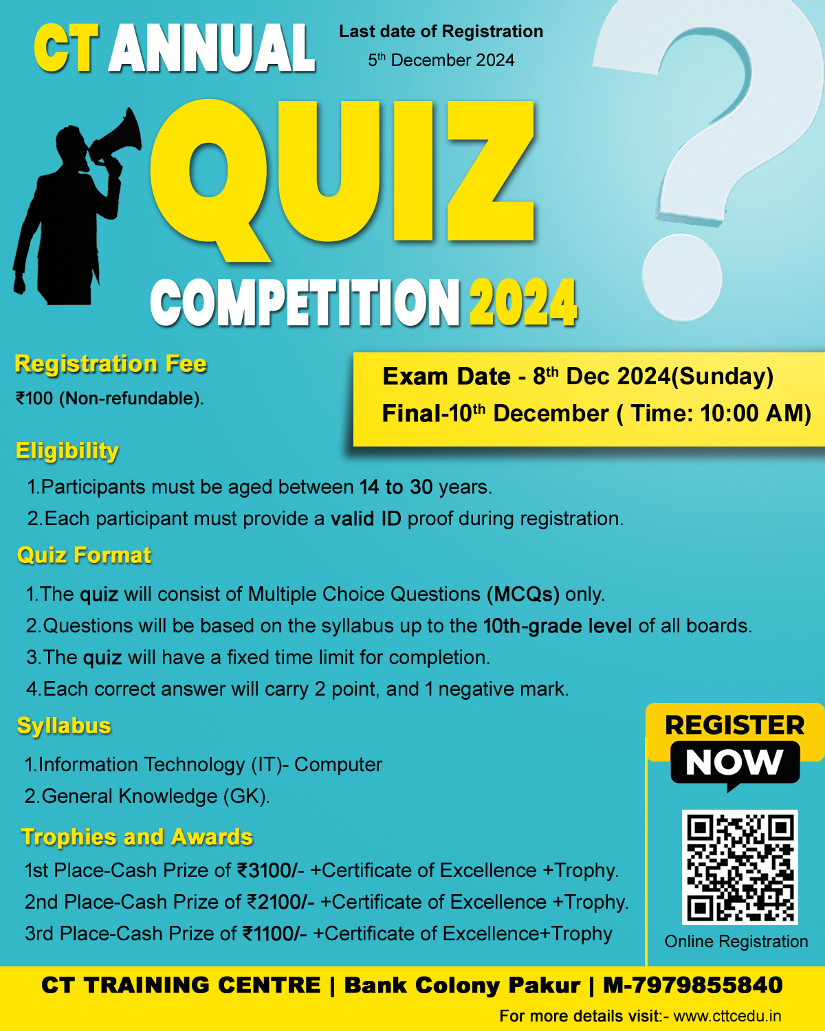 CT ANNUAL QUIZ